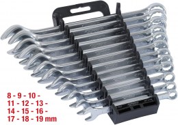 Juego de llaves combinadas CLASSIC con desplazamiento KS Tools6
